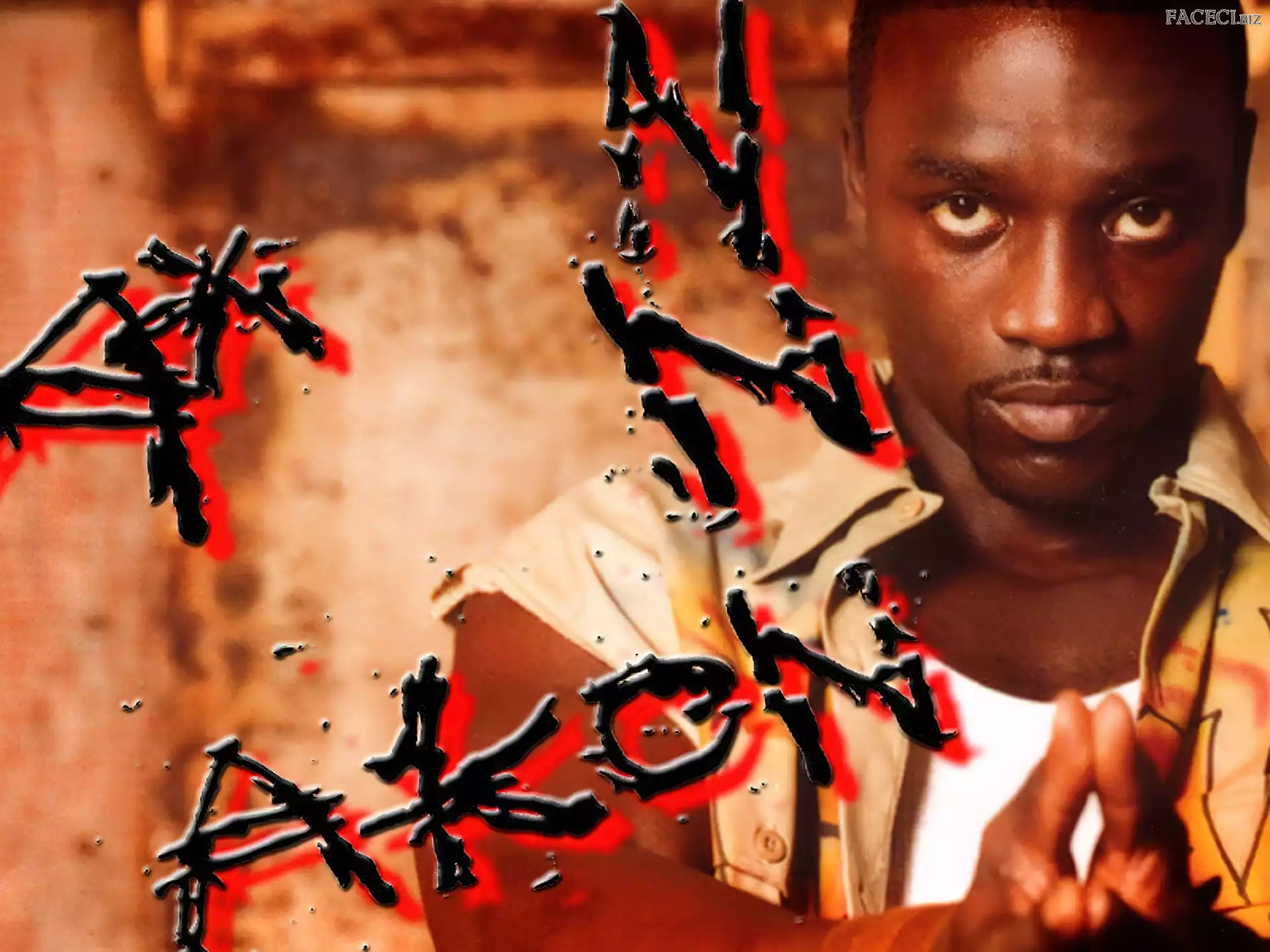 Twarz, Akon